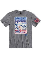 Rally St Louis Stars Graphite Poster Inspired Short Sleeve Fashion T Shirt