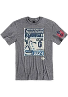 Rally Homestead Grays Graphite Poster Inspired Short Sleeve Fashion T Shirt