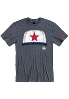 Rally Detroit Stars Navy Blue Cap Short Sleeve Fashion T Shirt