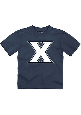 Xavier Musketeers Toddler Navy Blue Primary Logo Short Sleeve T-Shirt
