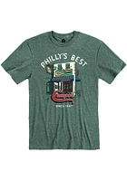 Rally Philadelphia Green Store Front Short Sleeve Fashion T Shirt