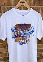 Rally Lawrence White Atrium Building Short Sleeve T Shirt