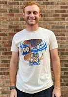 Rally Lawrence Oatmeal Atrium Building Short Sleeve Fashion T Shirt