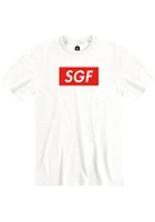 Rally Springfield White Boxy Short Sleeve T Shirt