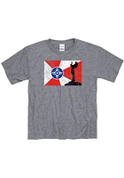 Wichita Youth Graphite Flag Keeper Short Sleeve Fashion T-Shirt