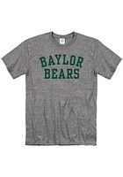 Baylor Bears Snow Heather Team Name Short Sleeve T Shirt