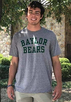 Baylor Bears Snow Heather Team Name Short Sleeve T Shirt
