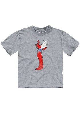 Wichita Toddler Grey Flag Keeper Short Sleeve T-Shirt