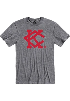 Rally Kansas City Monarchs Graphite KC All Nations Short Sleeve Fashion T Shirt