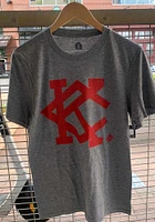 Rally Kansas City Monarchs Graphite KC All Nations Short Sleeve Fashion T Shirt