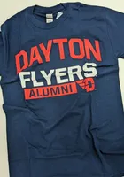 Dayton Flyers Navy Blue Alumni Short Sleeve T Shirt