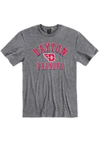 Dayton Flyers Graphite Shadow Arc Grandpa Short Sleeve T Shirt