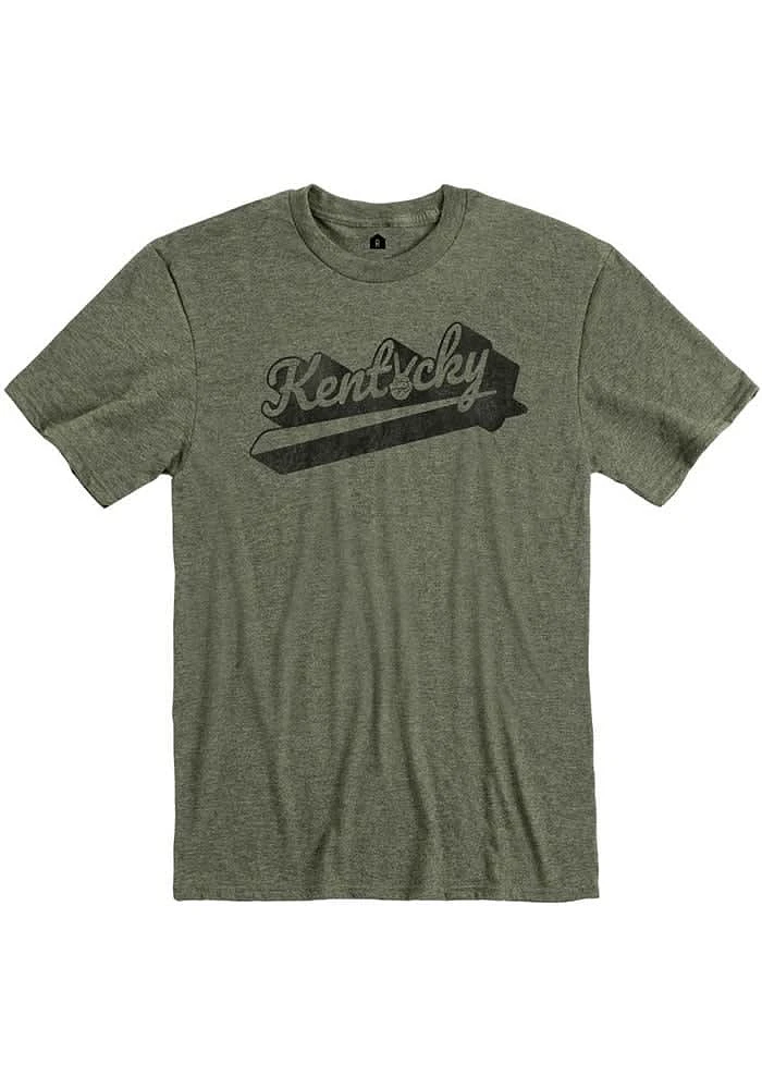 Rally Kentucky Olive Peace Short Sleeve Fashion T Shirt