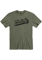 Rally Kentucky Olive Peace Short Sleeve Fashion T Shirt