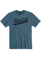 Missouri Blue Peace Short Sleeve Fashion T Shirt