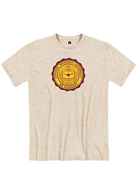 Rally Central Michigan Chippewas White Seal Short Sleeve T Shirt