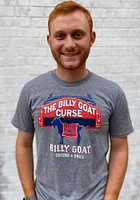 Rally Chicago Graphite Billy Goat Curse Short Sleeve Fashion T Shirt