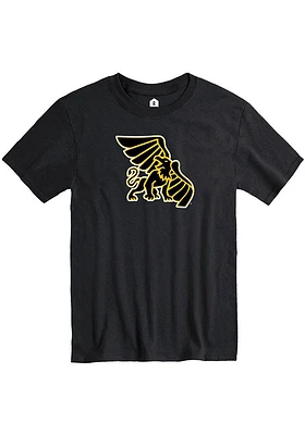 Rally Missouri Western Griffons Black Team Logo Short Sleeve T Shirt
