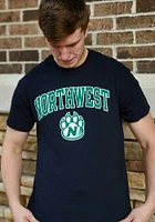 Rally Northwest Missouri State Bearcats Arch Mascot Short Sleeve T Shirt