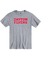 Rally Dayton Flyers Grey Loud Short Sleeve T Shirt