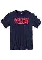 Rally Dayton Flyers Navy Blue Loud Short Sleeve T Shirt