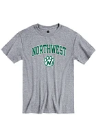Rally Northwest Missouri State Bearcats Grey Arch Mascot Short Sleeve T Shirt