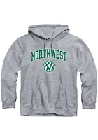 Rally Northwest Missouri State Bearcats Mens Fleece Arch Mascot Long Sleeve Hoodie