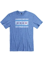 Chicago City Flag Short Sleeve Fashion T Shirt