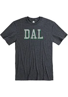 Rally Dallas Ft Worth Grey Block Short Sleeve Fashion T Shirt