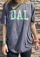 Rally Dallas Ft Worth Grey Block Short Sleeve Fashion T Shirt