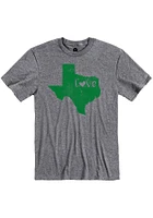 Rally Texas Grey State Love Short Sleeve Fashion T Shirt