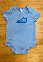 Kentucky Baby Light Blue Made Short Sleeve One Piece