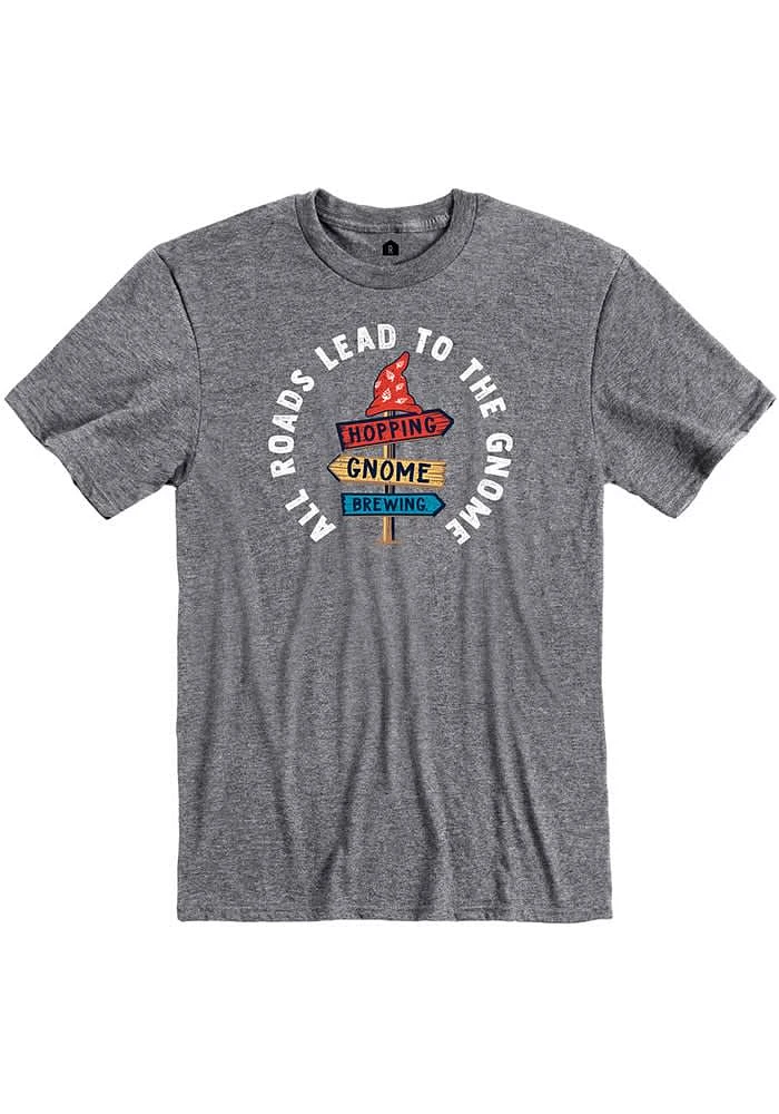 Rally Wichita Graphite All Roads Short Sleeve Fashion T Shirt