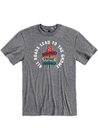 Rally Wichita Graphite All Roads Short Sleeve Fashion T Shirt
