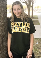 Baylor Bears Green Basketball Short Sleeve T Shirt