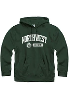 Northwest Missouri State Bearcats Mens Green Alumni Long Sleeve Hoodie