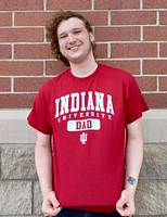 Indiana Hoosiers Crimson Dad Short Sleeve T Shirt