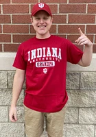 Indiana Hoosiers Crimson Grandpa Short Sleeve T Shirt