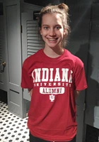 Indiana Hoosiers Crimson Alumni Short Sleeve T Shirt