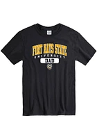 Fort Hays State Tigers Black Dad Short Sleeve T Shirt