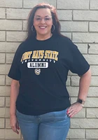 Fort Hays State Tigers Black Alumni Short Sleeve T Shirt
