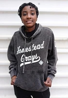 Rally Homestead Grays Mens Black Club Script Fashion Hood
