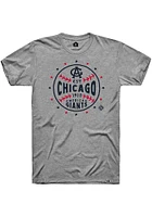Rally Chicago American Giants Grey Star Ball Short Sleeve Fashion T Shirt