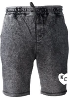 Rally Kansas City Monarchs Mens Black Heart Shorts