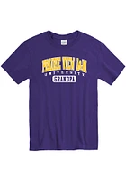 Prairie View A&M Panthers Purple Grandpa Short Sleeve T Shirt