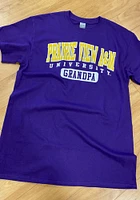Prairie View A&M Panthers Purple Grandpa Short Sleeve T Shirt