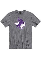Tarleton State Texans Distressed Logo Short Sleeve T Shirt