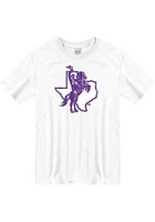 Tarleton State Texans Distressed Logo Short Sleeve T Shirt