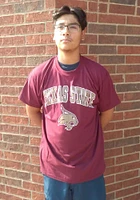 Texas State Bobcats Maroon Arch Mascot Short Sleeve T Shirt