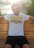 Missouri Western Griffons White Basketball Short Sleeve T Shirt